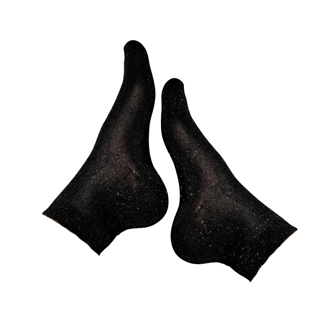 Shiny Glitter Media Caña