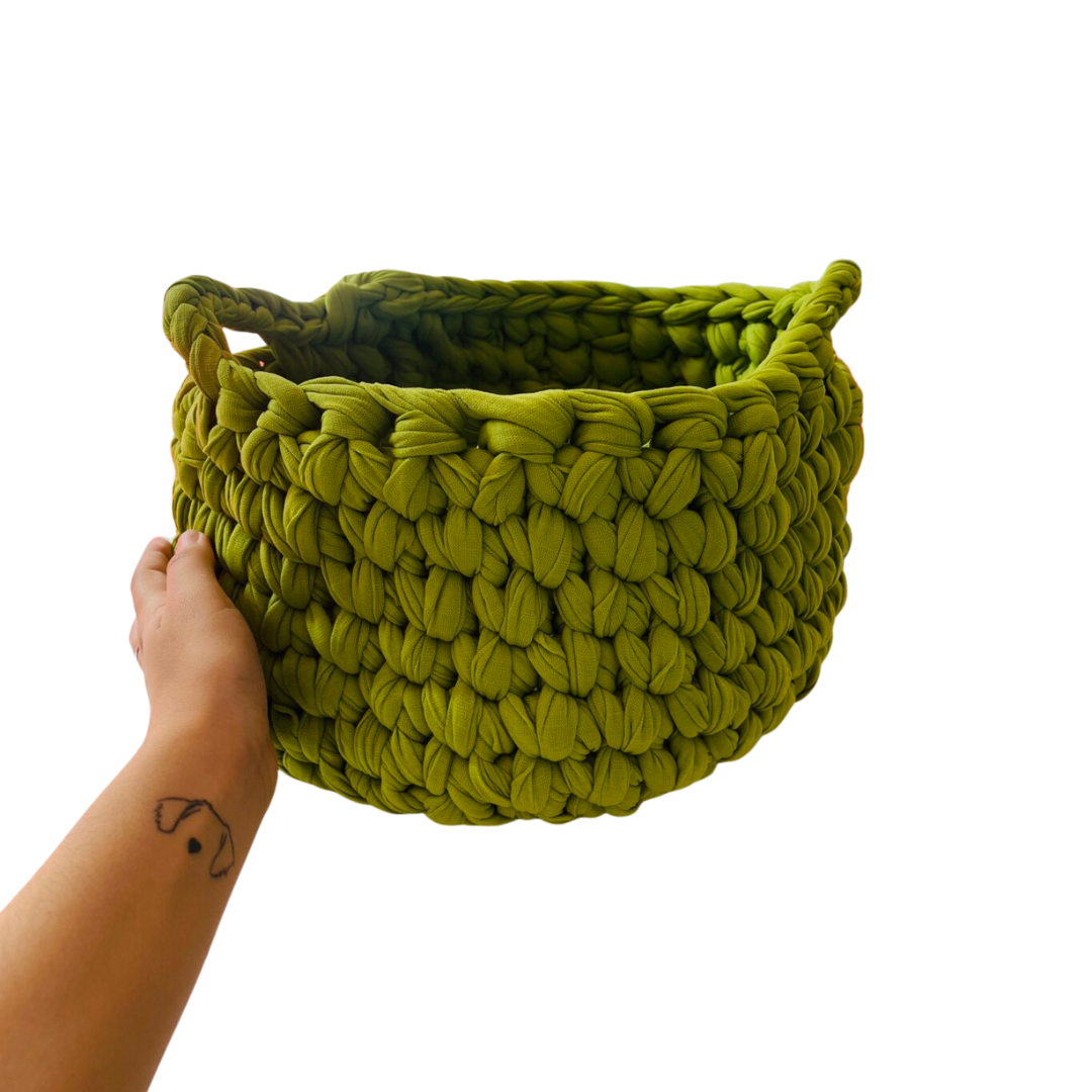 Canasto grande crochet