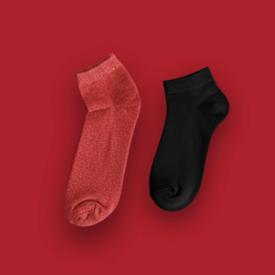 Alternative view of Pack x2 Soquete Shiny + cleo negro